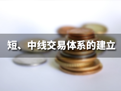 短、中交易体系的建立